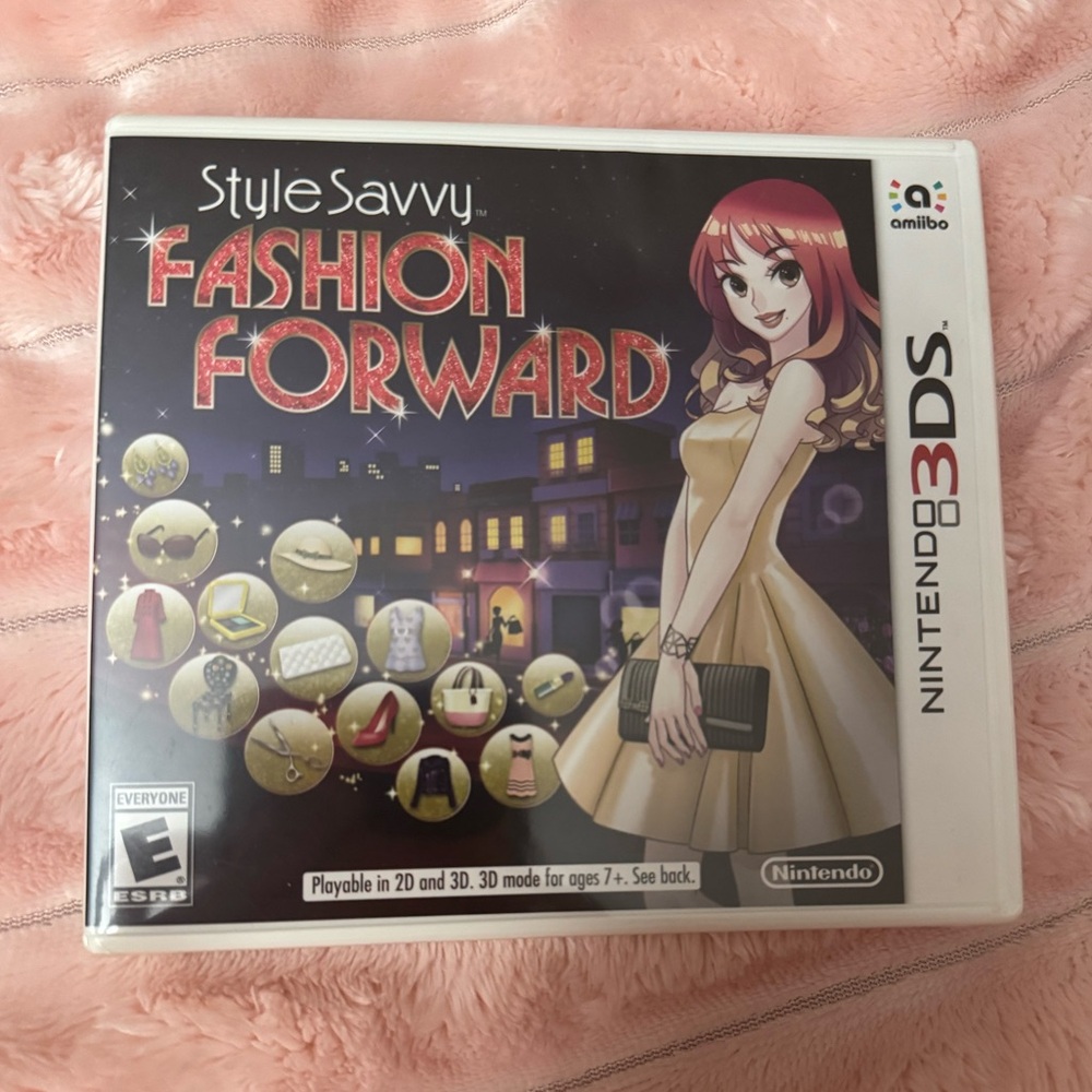 Popular RARE Style Savvy Fashion 3DS Game